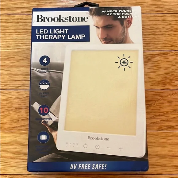 Brookstone LED Light Therapy Lamp (Brand New) - Picture 3 of 4